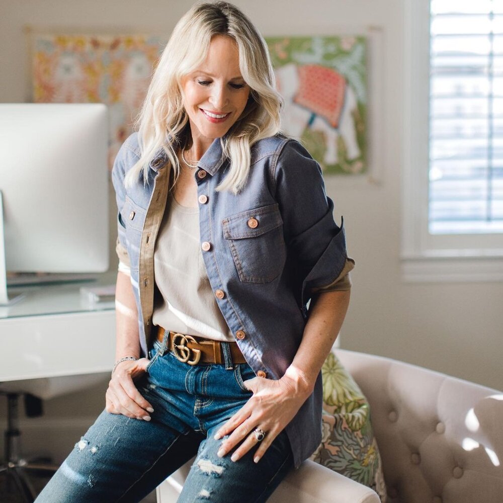 Cabi 4299 Workshop Jacket Fall 2022 Large Euc - image 1